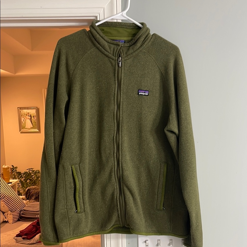 Patagonia Better Sweater Green Full-Zip Jacket